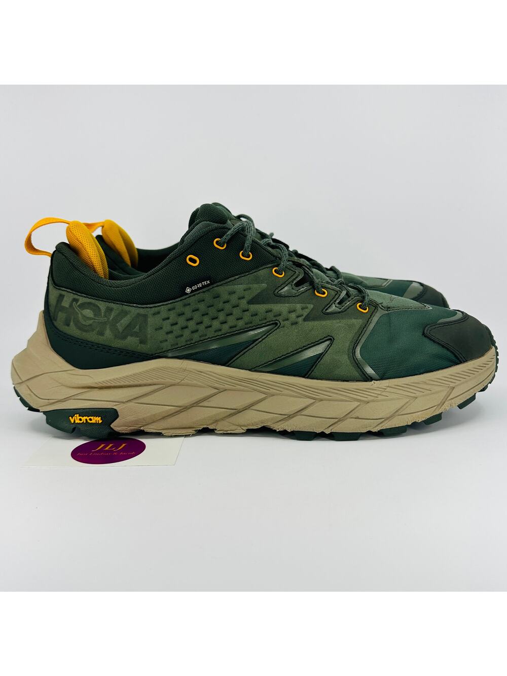 Hoka One One Men's Anacapa Low GTX Waterproof Leather Hiker DBRYL Size 13 D